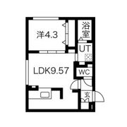 amadeus本通の間取り画像
