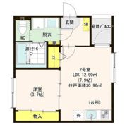 ラフテルR.Y.の間取り画像