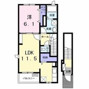 アルビオンの間取り画像