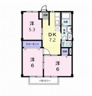 ラフィネSANOⅡの間取り画像
