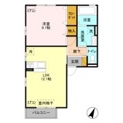 グランジェ Ⅱの間取り画像
