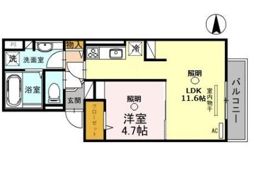 ガーデンハイツの間取り画像