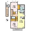 サンセール加佐 B棟の間取り画像