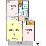 TMKホープⅡ M棟の間取り画像