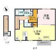 メゾンブランシュの間取り画像