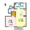 ディールーム・ハル鶴島の間取り画像