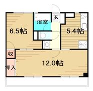 パラシオンアイワの間取り画像