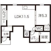 ジャルディニエの間取り画像