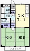 アメニティー英賀保の間取り画像