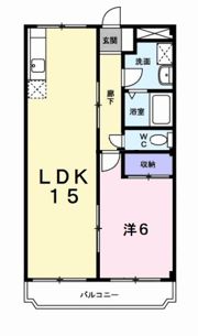 メゾンルミエールの間取り画像