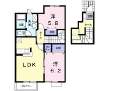 サン・ヒルズ永国Cの間取り画像