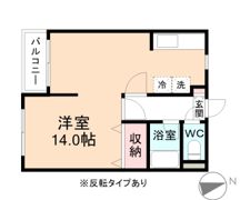 グリーンハイムユー＆ユーの間取り画像