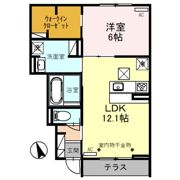 シーダールシアの間取り画像