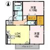 リビングタウン渕 Aの間取り画像