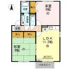 エルパレス江端 Aの間取り画像