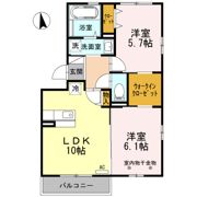 B-FLATの間取り画像