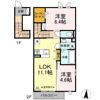 D-ROOM Third A棟の間取り画像