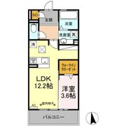 ドマーニ・Sの間取り画像