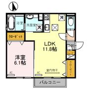 ルーチェ嵯峨の間取り画像