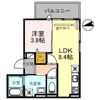 嵯峨フローリッシュの間取り画像