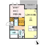 D-room中筋 II棟の間取り画像