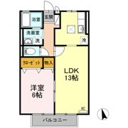 ローズハイツ Cの間取り画像