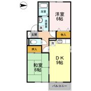 セジュール釜地の間取り画像