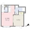 マンションKの間取り画像