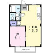 クレセントハイツの間取り画像
