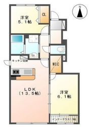 クリザンテームの間取り画像