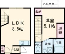 D and I himekata I棟の間取り画像