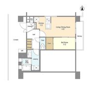 HF大森町レジデンスの間取り画像