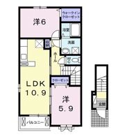 ガーデン・Kの間取り画像