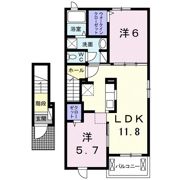 ハピネスの間取り画像