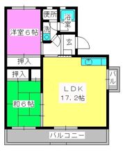 パークサイド井上の間取り画像