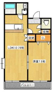 IKビル希の間取り画像