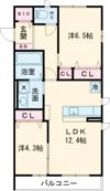 コンフォール田代の間取り画像