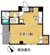 七福マンション 八幡町の間取り画像