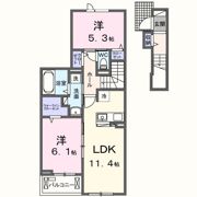 シャルマン酒門Ⅲの間取り画像
