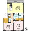 ファミール駅西の間取り画像