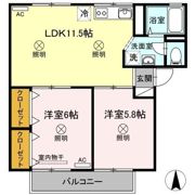 シャンポールききょう A棟の間取り画像