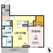 D-room中筋 II棟の間取り画像