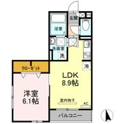 CLAIR72の間取り画像