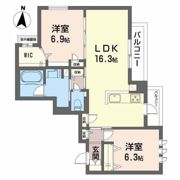 シリウスの間取り画像