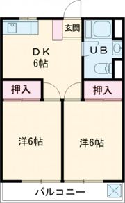 幸栄ハイムの間取り画像