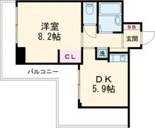 ブルームライフ兵庫の間取り画像