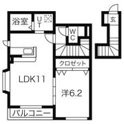 文水弐番館の間取り画像