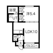 スカイコートA棟の間取り画像