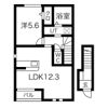 アスガルドB棟の間取り画像