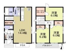 藤沢市本鵠沼2丁目戸建O棟の間取り画像